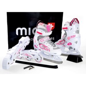 Roller skates Mico Princes 2in1 PW-126B-8