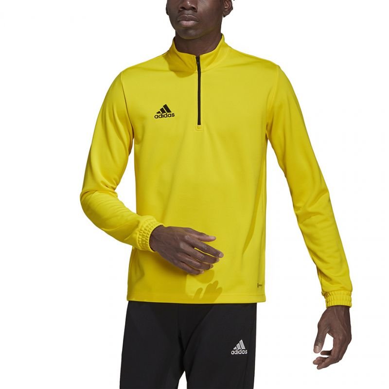 yellow adidas training top