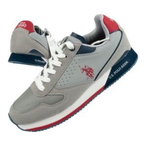 US Polo ASSN trainers. M NOBIL003A-LGR001