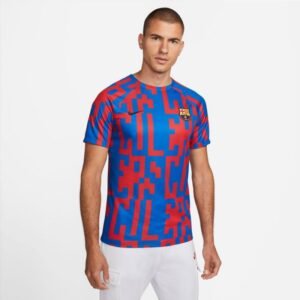 Nike FC Barcelona Dry-Fit Top SS PM HM M DJ8560 404 T-Shirt