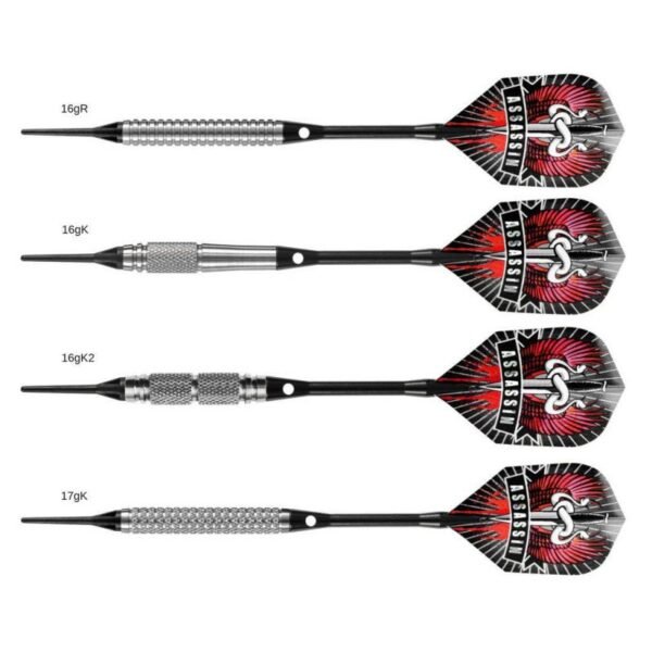 Harrows Assassin Darts 85% Softip HS-TNK-000013252