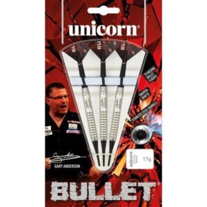 Soft tip Unicorn Bullet Stainless Steel – Gary Anderson 16g: 23520 | 18g: 23521
