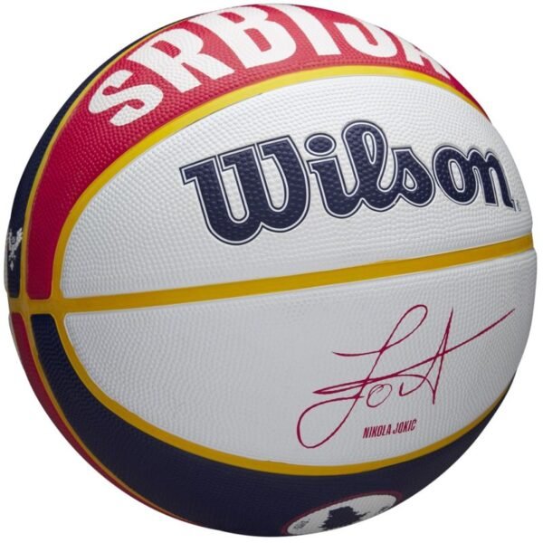 Wilson NBA Player Local Nikola Jokic ball for basket WZ4006701XB