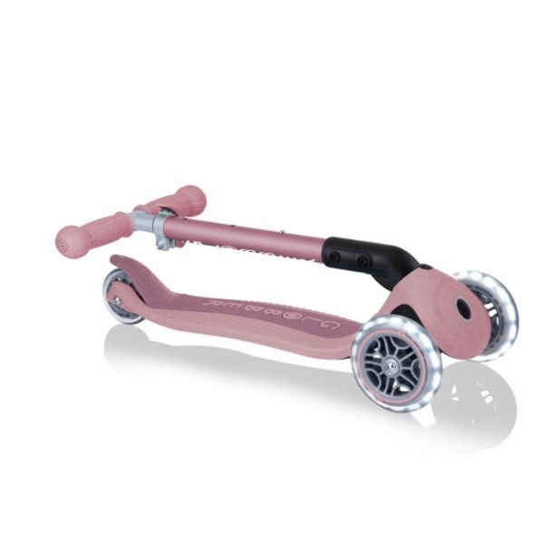 3-wheel scooter Globber Foldable Lights ECOlogic Berry 692-510