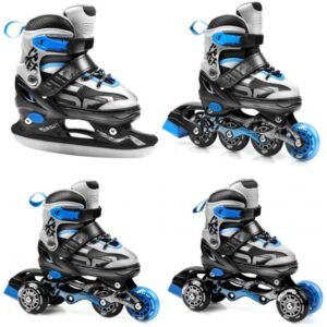 Inline skates Spokey Quattro 4in1 Jr 926655-926656