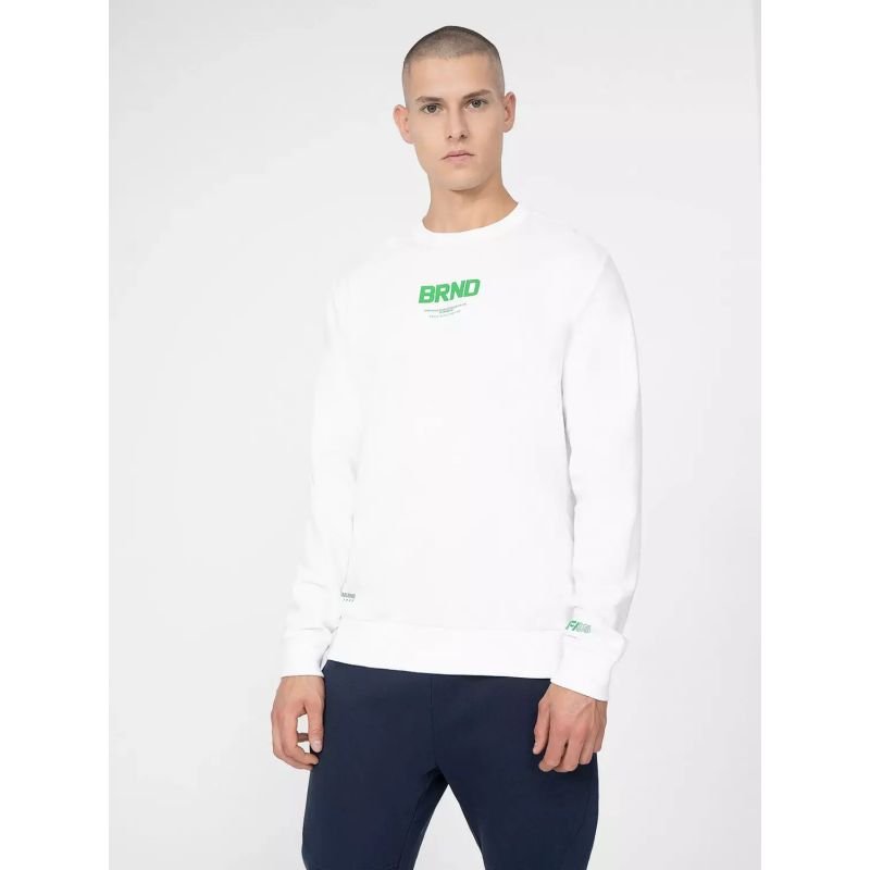 Sweatshirt 4F M 4FSS23TSWSM237-10S – S, White