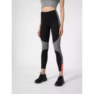 Women’s leggings 4F W 4FSS23TFTIF052-20S – XL, Black, Gray/Silver