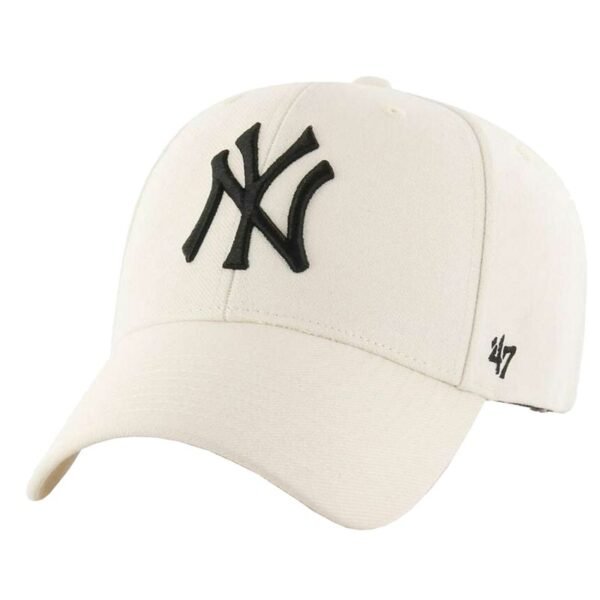 Cap 47 Brand Mlb New York Yankees Cap B-MVPSP17WBP-NT – one size, Beige/Cream