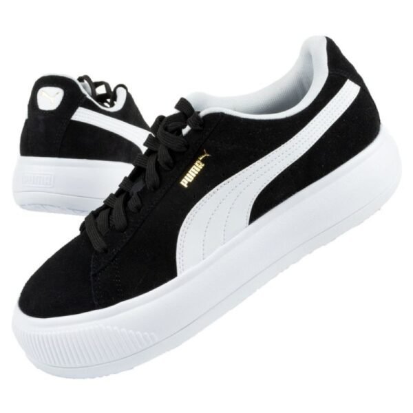 Puma Suede Mayu W 380686 02 shoes – 36, White, Black