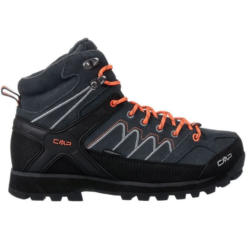 CMP Moon Mid WP trekking shoes M 31Q4797U423 – 44, Orange, Gray/Silver