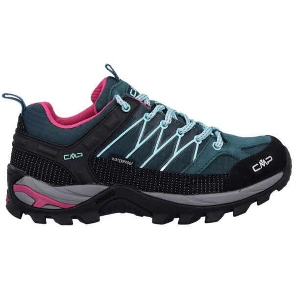 Shoes CMP Rigel Low Wp W 3Q5445616NN – 38, Black, Blue, Pink