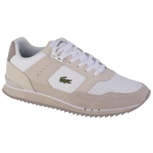 Lacoste Partner Piste M 745SMA001103A shoes – 44,5, Beige/Cream