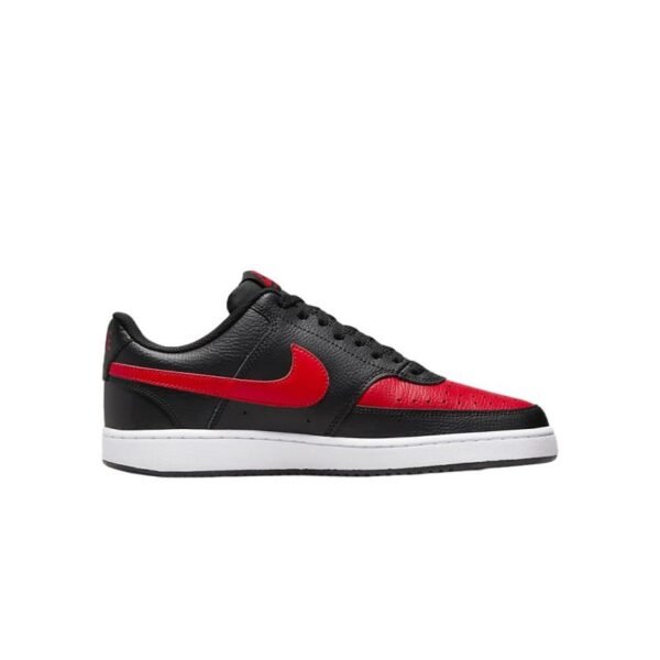 Nike Court Vision Low M DV6488-001 shoes – 44, Black, Red