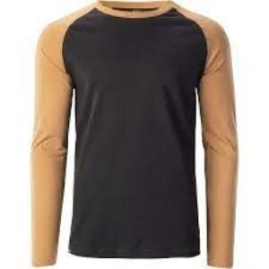 T-shirt Hi-tec puro ls M 92800454779 – L, Brown, Beige/Cream, Black