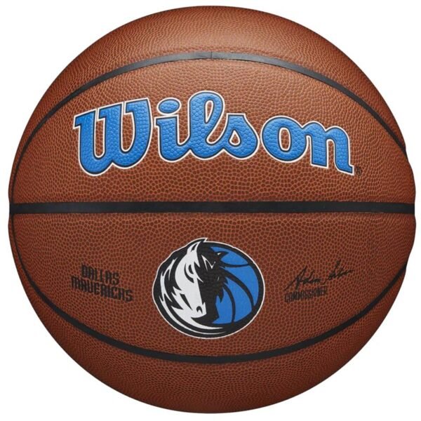 Wilson Team Alliance Dallas Mavericks Ball WTB3100XBDAL – 7, Brown