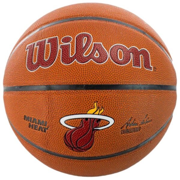 Wilson Team Alliance Miami Heat Ball WTB3100XBMIA – 7, Brown