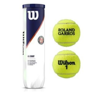 Wilson Roland Garos All Court 4 WRT116400 tennis ball – żółty, Yellow