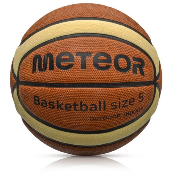 Basketball Meteor Cellular 5 10100 – uniw, Brown, Beige/Cream