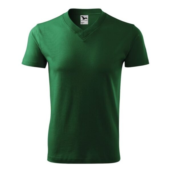 T-shirt Malfini V-neck M MLI-10206 bottle green