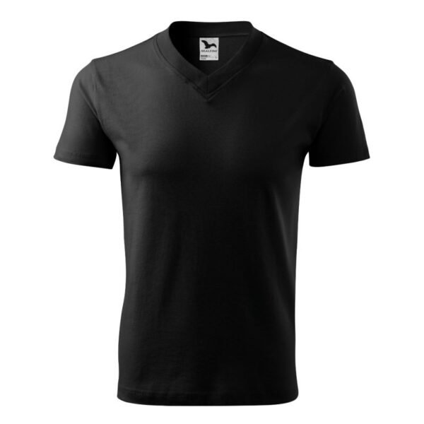 Malfini T-shirt V-neck M MLI-10201 black