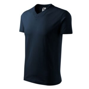 T-shirt Malfini V-neck M MLI-10202 navy blue – 2XL, Navy blue