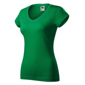 Malfini Fit V-neck T-shirt W MLI-16216 – 2XL, Green