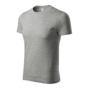 T-shirt Malfini Peak M MLI-P7412 dark gray melange – S, Gray/Silver