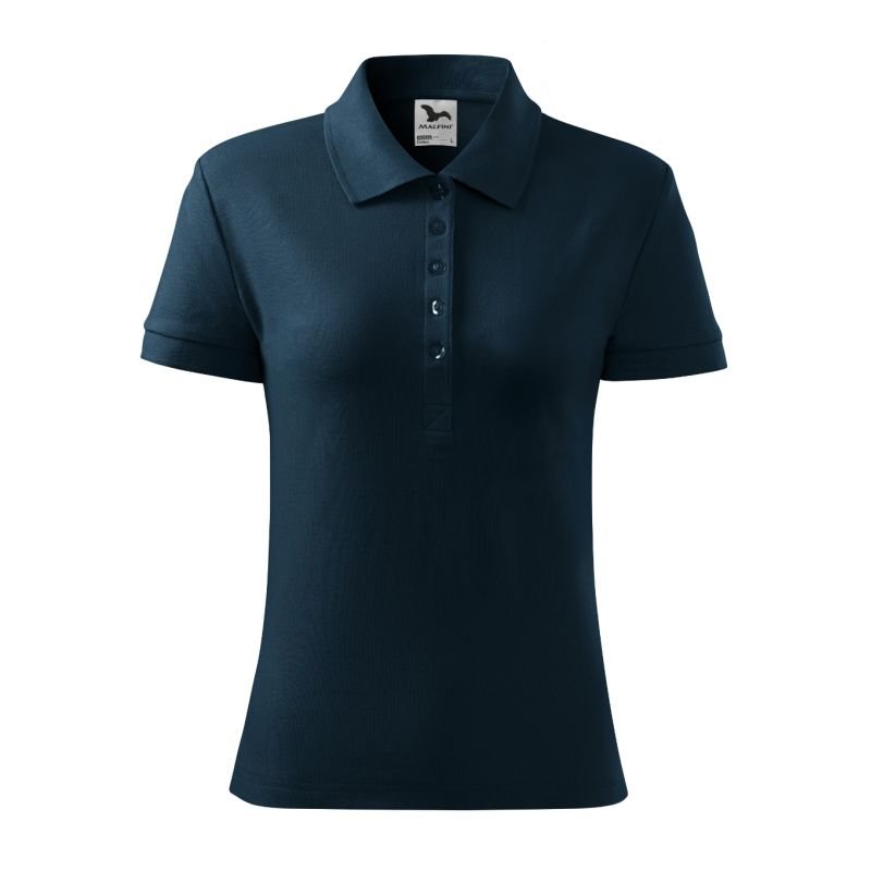 Malfini Cotton polo shirt W MLI-21302 navy blue