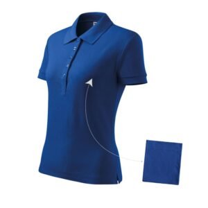 Malfini Cotton polo shirt W MLI-21305 cornflower blue – M, Blue