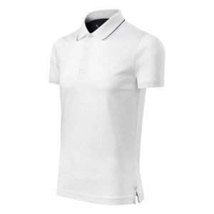 Malfini Grand M MLI-25900 polo shirt – L, White