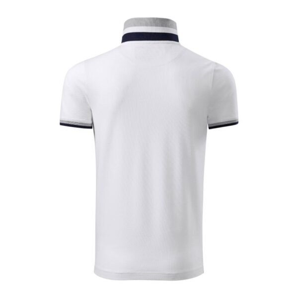 Malfini Collar Up M MLI-25600 white polo shirt