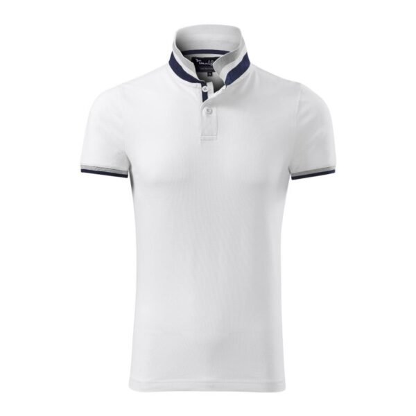 Malfini Collar Up M MLI-25600 white polo shirt