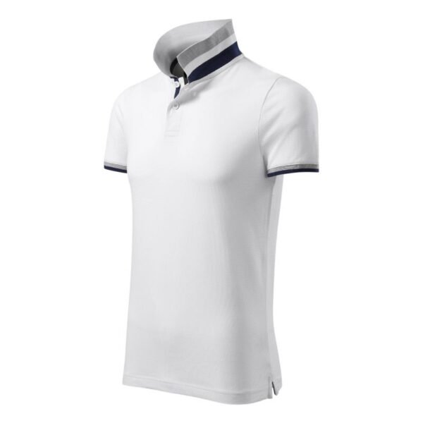 Malfini Collar Up M MLI-25600 white polo shirt – S, White