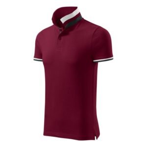 Malfini Collar Up M MLI-25686 garnet polo shirt – M, Red