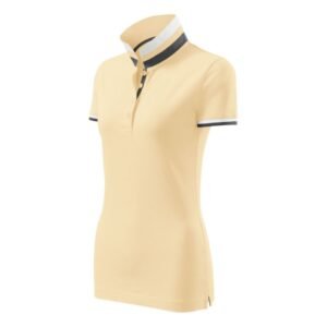 Malfini Collar Up W MLI-25785 bourbon vanilla polo shirt – XL, Beige/Cream