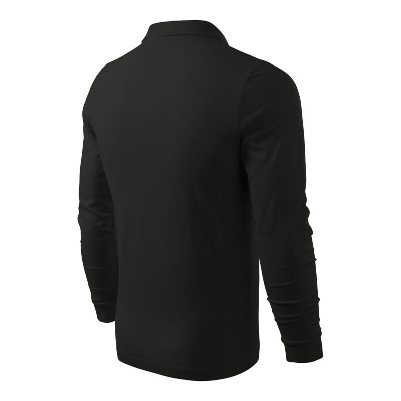 Malfini Single J. LS M MLI-21101 polo shirt black