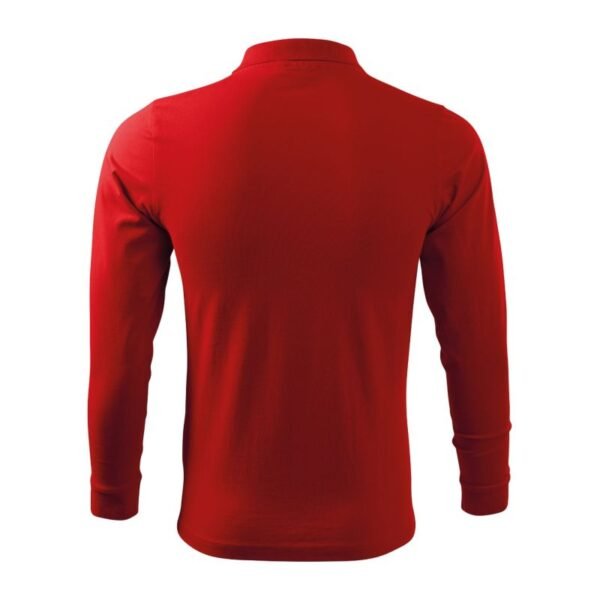 Polo shirt Malfini Single J. LS M MLI-21107 red