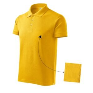 Polo shirt Malfini Cotton M MLI-21204 yellow – S, Yellow