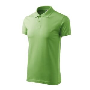 Malfini Single J. M MLI-20239 pea polo shirt – L, Green