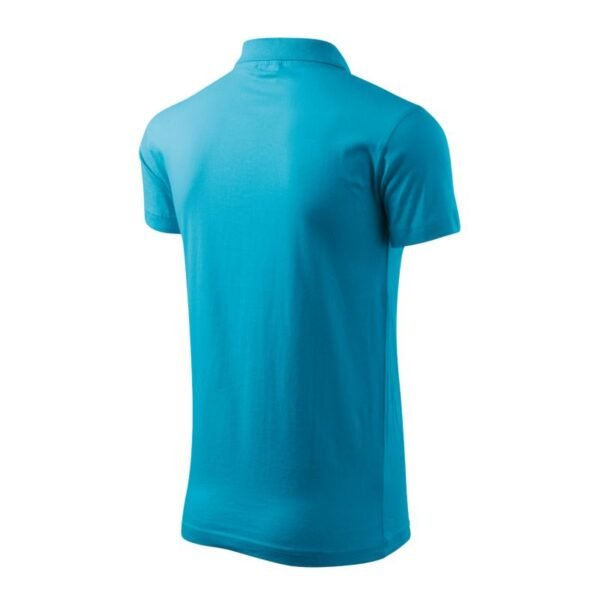 Malfini Single J. M MLI-20244 turquoise polo shirt