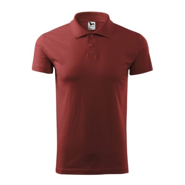 Malfini Single J. M MLI-20213 burgundy polo shirt