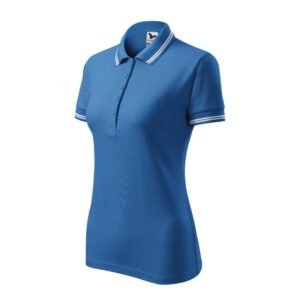 Polo shirt Adler Urban W MLI-22014 azure – S, Blue