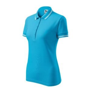 Polo shirt Adler Urban W MLI-22044 turquoise – XS, Blue