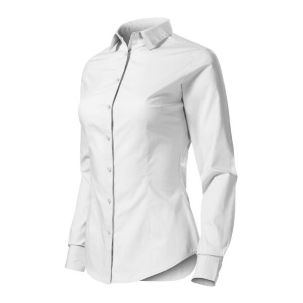 Malfini Style LS W MLI-22900 white shirt – 2XL, White