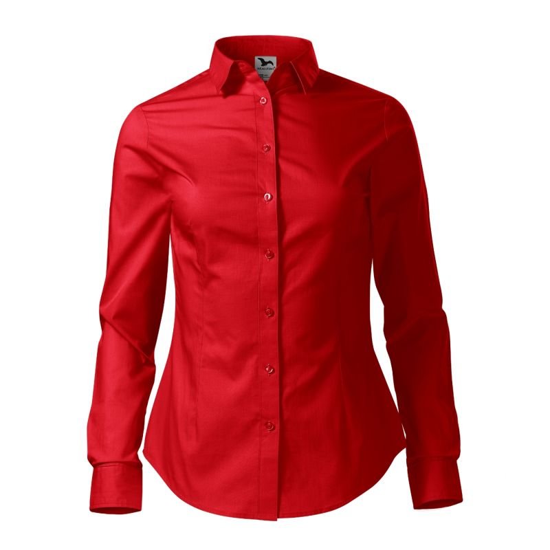 Malfini Style LS W MLI-22907 red shirt