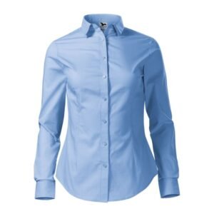 Malfini Style LS W MLI-22915 blue shirt – 2XL, Blue