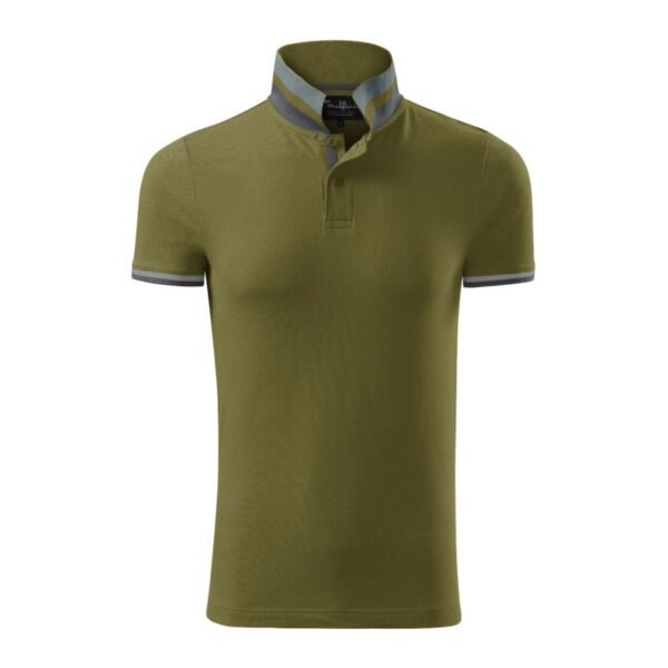 Malfini Collar Up M MLI-256A3 avocado green polo shirt