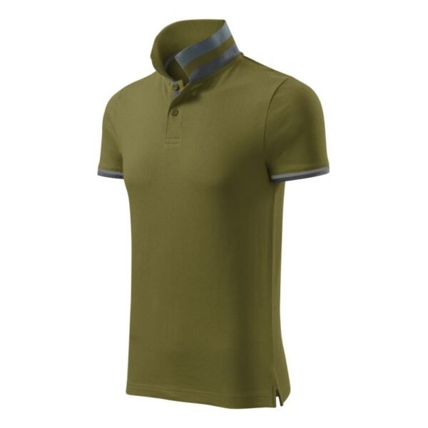 Malfini Collar Up M MLI-256A3 avocado green polo shirt – M, Green