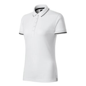 Malfini Perfection plain polo shirt W MLI-25300 white – M, White