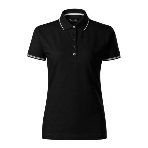 Malfini Perfection plain polo shirt W MLI-25301 black